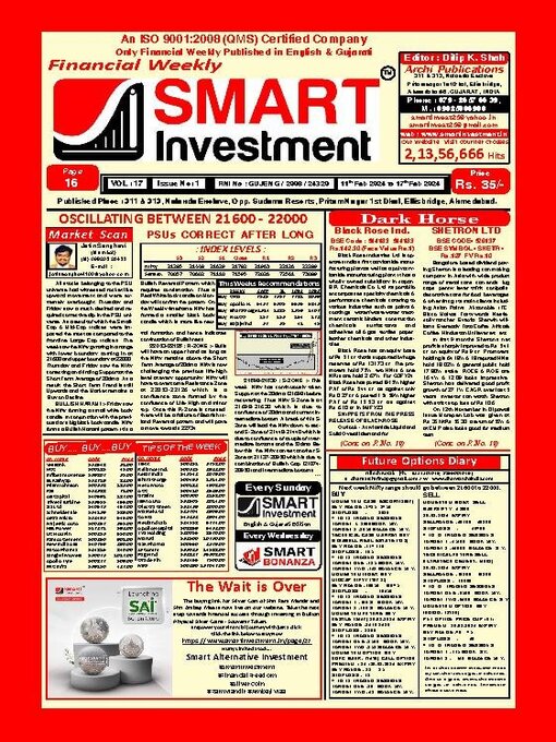 Title details for SMART INVESTMENT  by Archi Finmark and Communications Limited - Available